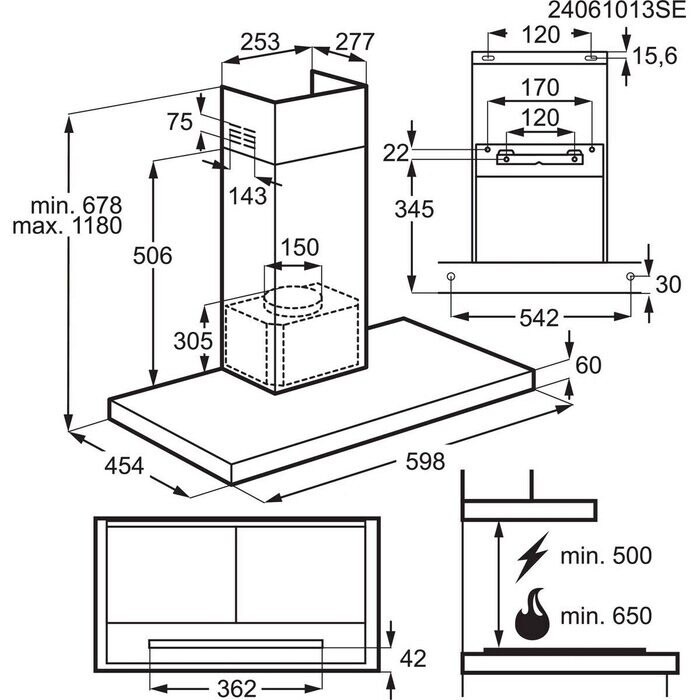 aeg-campana-extractora-gb67d61hl-60-cm-integrable-600-mh-led-clase-a