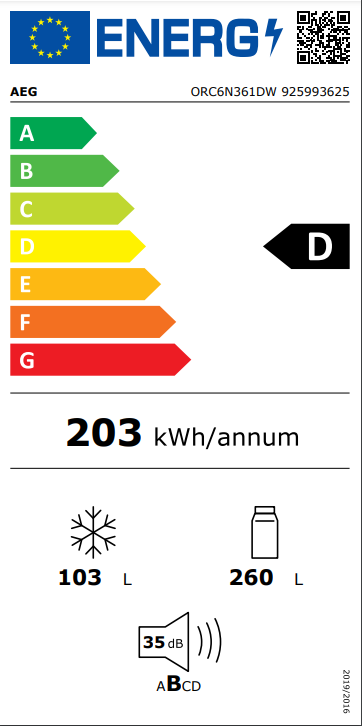 aeg-frigorifico-combi-rcb632e9mu-serie-6000-twintech-total-no-frost-202cm-blanco