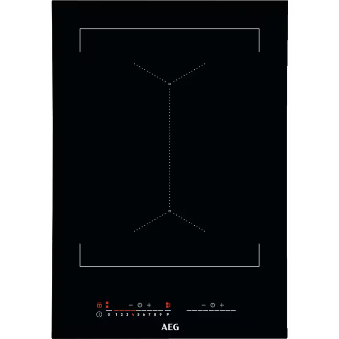 aeg-placa-induccion-iks42640kb-flexinduccion-negra-36-cm-2-zonas-puente-powerboost-optiheat