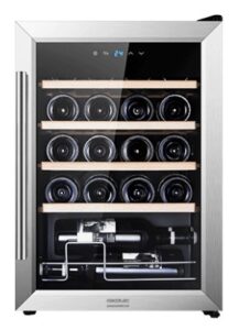 cecotec-grandsommelier-20000-nevera-de-vino-independiente-gris-20-botellas