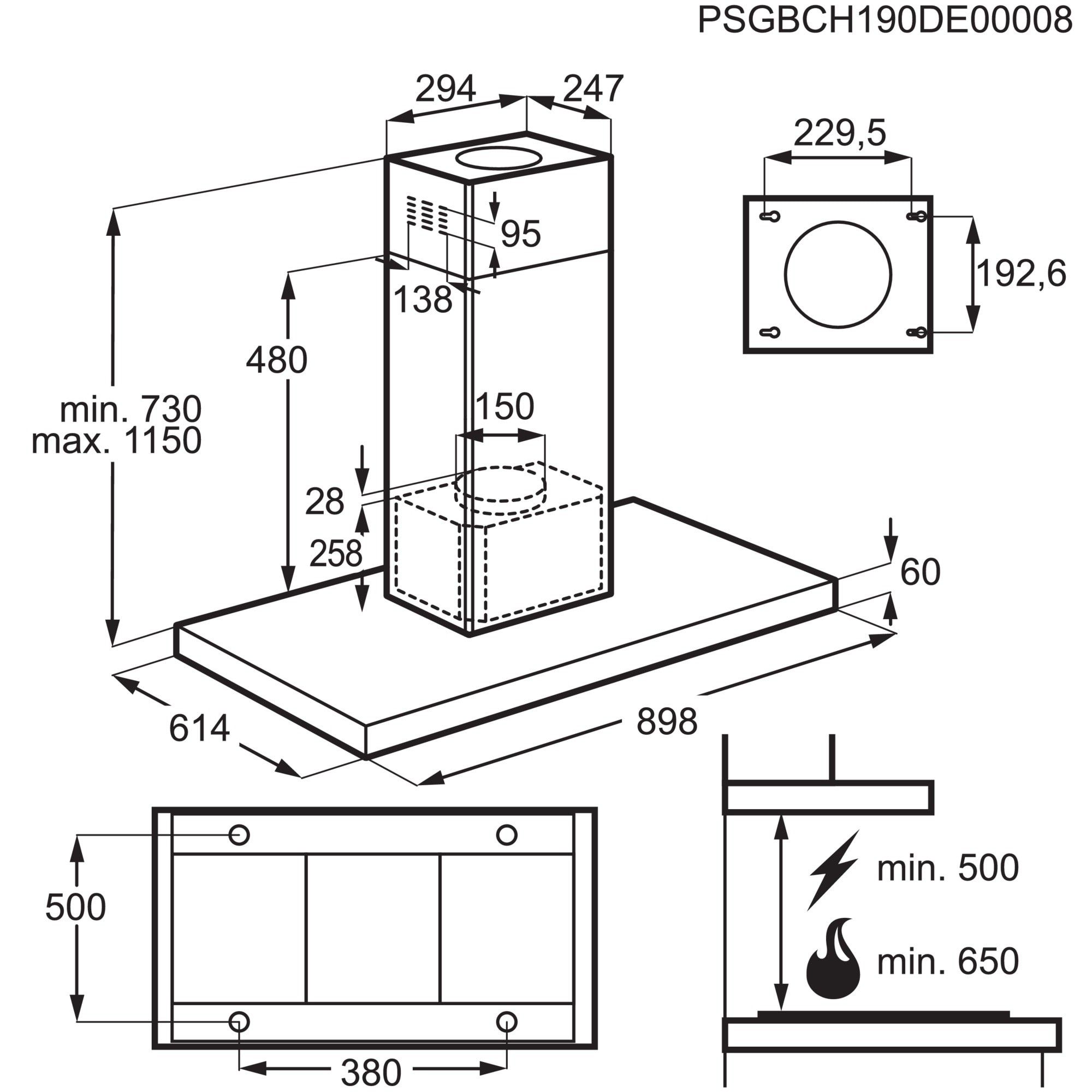 electrolux-campana-isla-lfi769x-90cm-inox-cristal-negro-720m3-h-clase-a