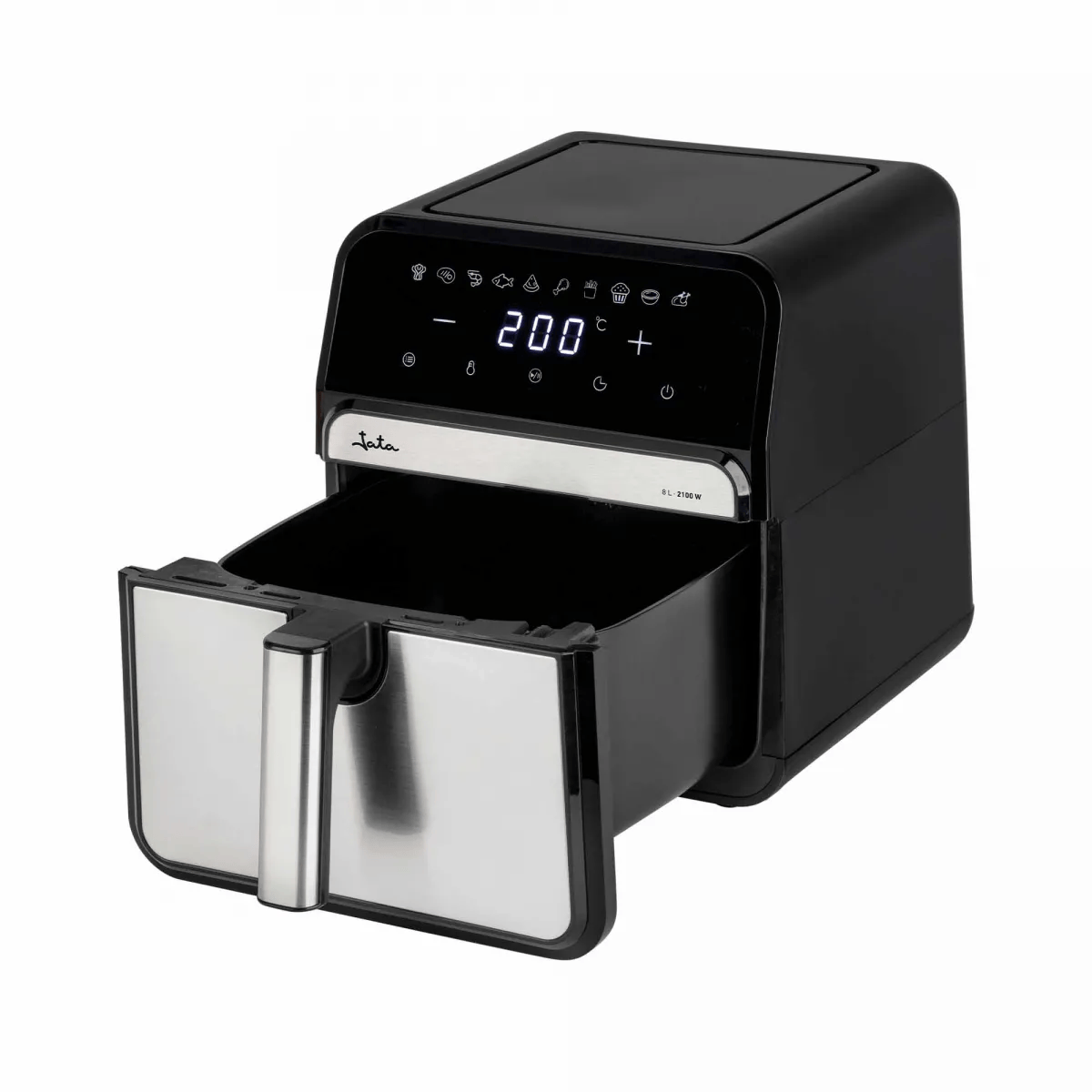 jata-freidora-jefr-1242-negrainox-8l-doble-resistencia-2100w