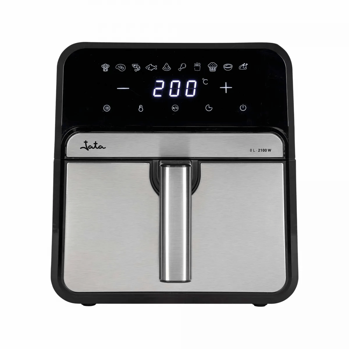 jata-freidora-jefr-1242-negrainox-8l-doble-resistencia-2100w