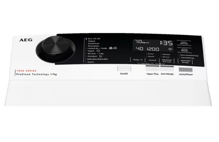AEG LAVADORA LTA7E7231E C/SUP 7KG/1200 RPM CLASE A - Imagen 5