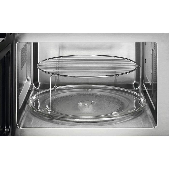AEG HORNO-MICROONDAS TMS5G25IEM INTEGRABLE CRISTAL NEGRO/INOX 25L. - Imagen 2