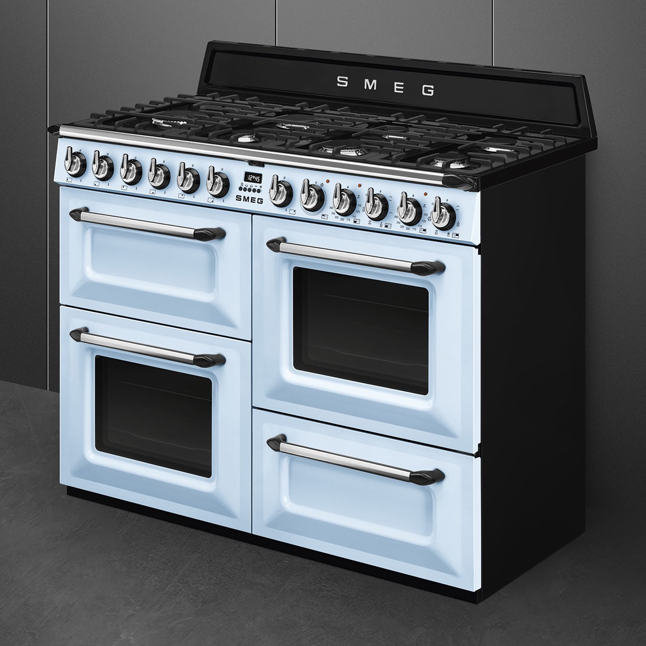 Smeg Cocina TR4110AZ 110cm 4 Cavidades 7 Zonas Inducción Azul Clase A - Imagen 3