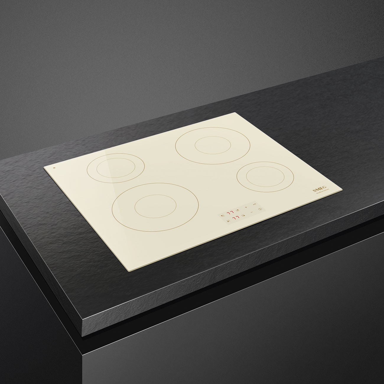 Smeg Placa de Inducción SI2641DP Digi‑Touch 60 cm Crema Cristal Cerámico 4 Zonas Booster Clase A - Imagen 4