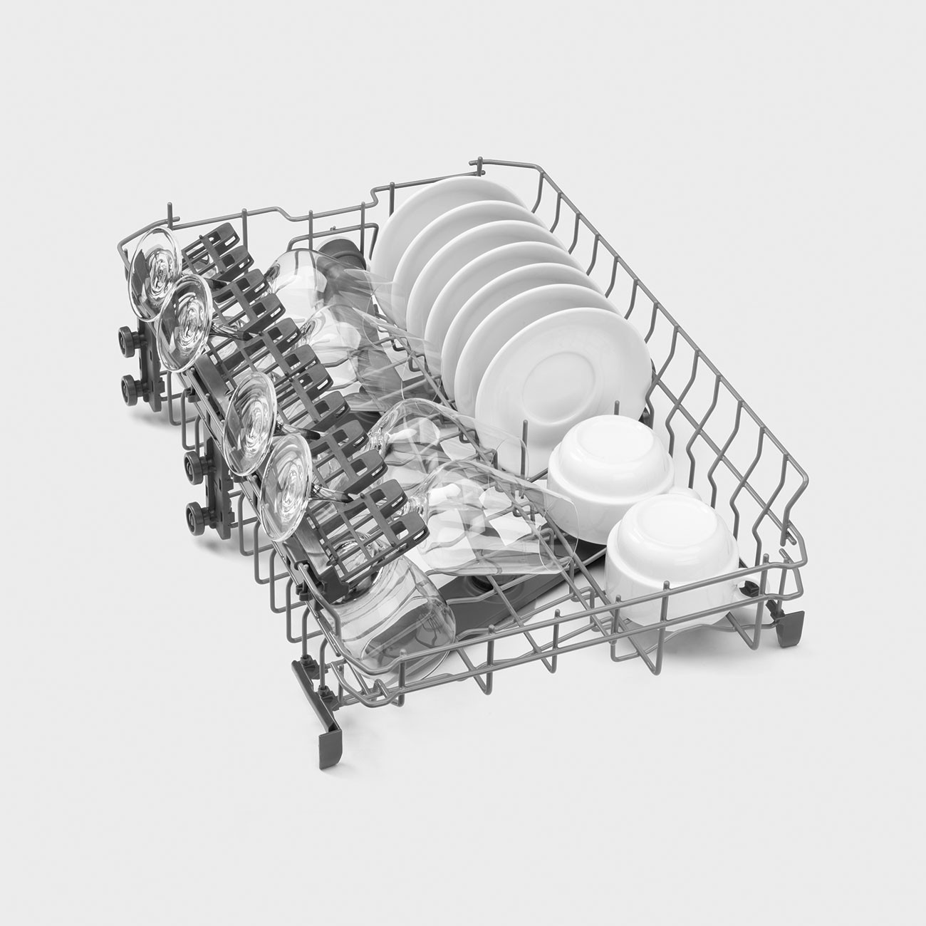 Smeg Lavavajillas Integrable ST4512IN 45cm Negro 9 Servicios 5 Programas Clase F - Imagen 8