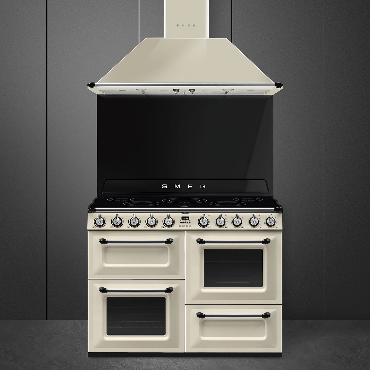 Smeg Cocina Victoria TR4110IP2 Inducción Crema 110 cm - Imagen 4