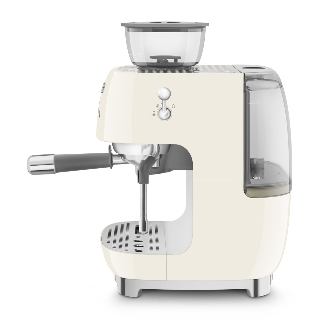 Smeg Espresso Manual EGF03CREU Grinder Crema 2,4 L 20 bar - Imagen 2