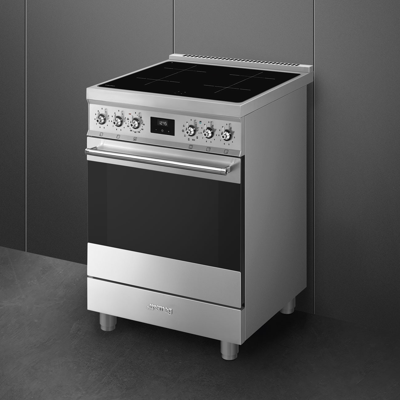 Smeg Cocina C6IPXM2 Inducción Inox 60cm 70L Multifuncion 10 Programas Clase A - Imagen 4