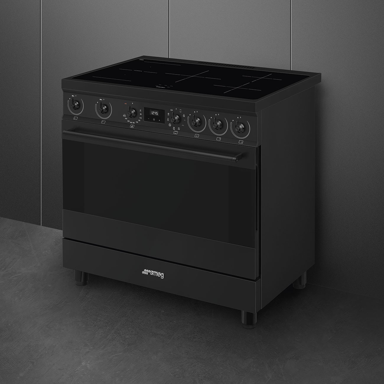 Smeg Cocina Independiente C9IMN2 Inducción 90x60 cm Termoventilado Clase A - Imagen 4