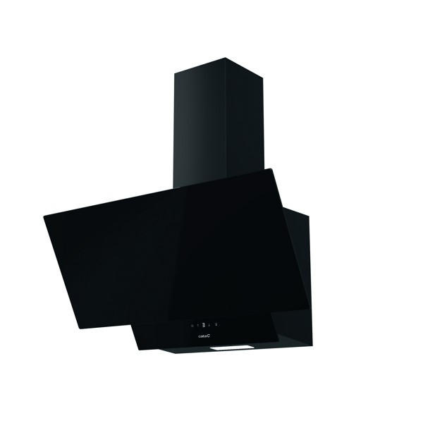 Cata Campana JUNO 7000 GBK 70cm Cristal Negro 415m³/h 6 Velocidades Clase A+ - Imagen 2