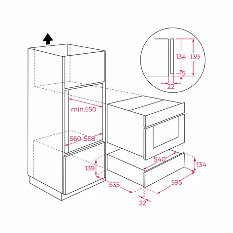 Teka Accesorio Kit VS/CP COLOR Stone Grey Cristal Frontal Urban Colors - Imagen 3