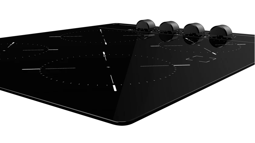 Teka Placa Vitrocerámica TBC 64000 XFL 60cm 4 Zonas Mandos Laterales Negra - Imagen 3