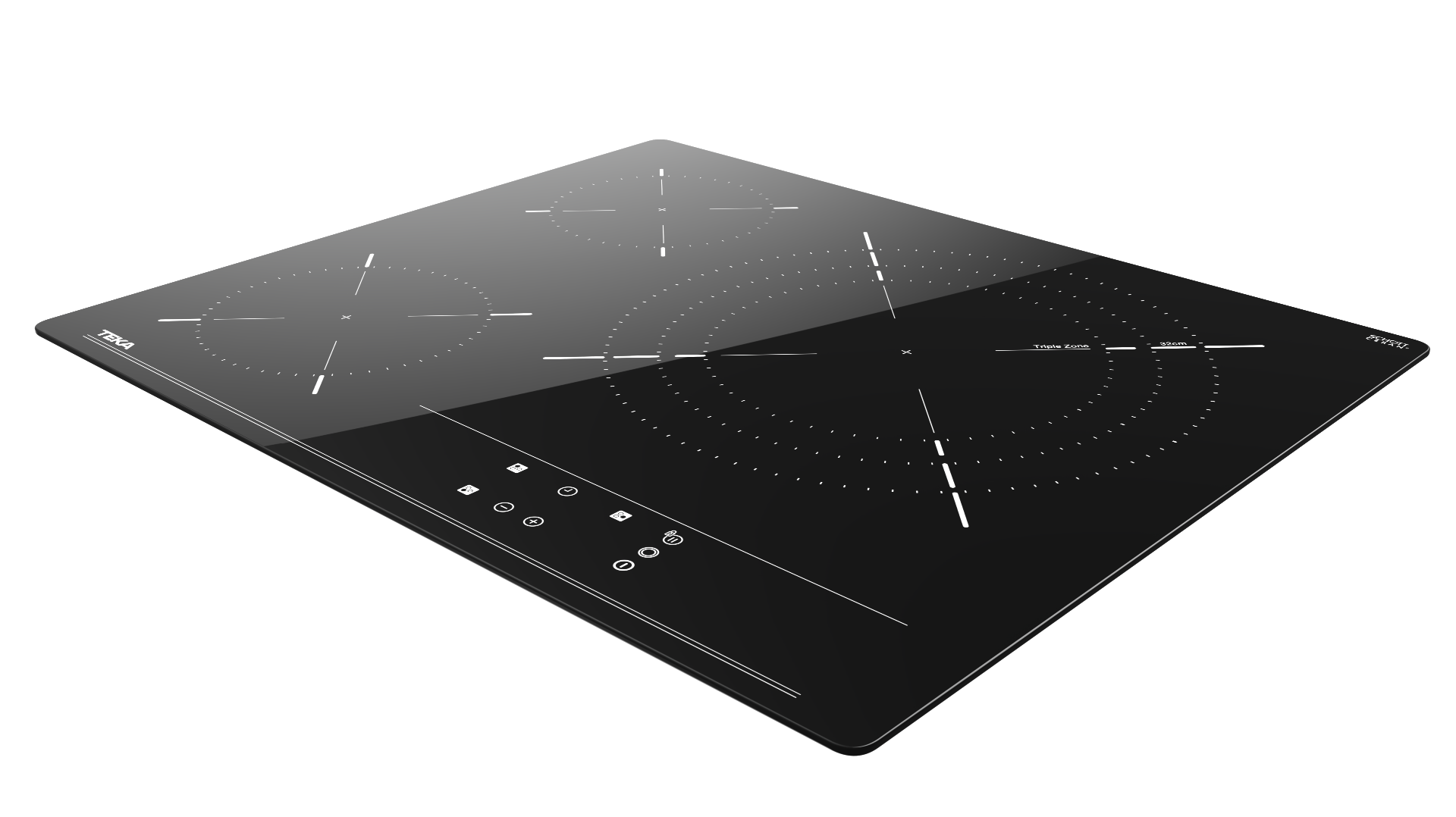 Teka Placa Vitrocerámica TBC 63632 TTC 3 Zonas 60 cm - Imagen 2