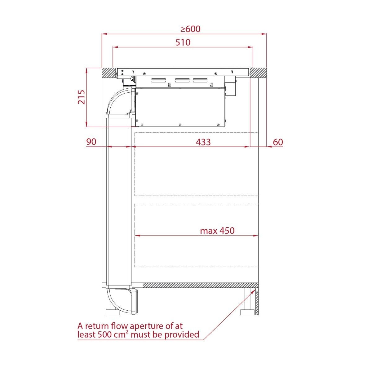 Teka Placa Inducción FullFlex MasterSense Air AFF 87601 MST Negra 80 cm Campana Integrada - Imagen 6