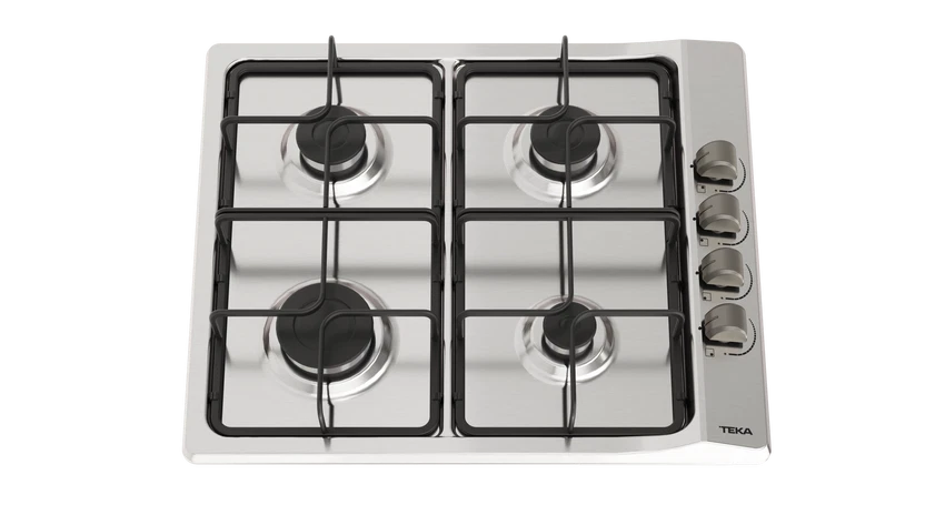 Teka Placa E/60.3 40 Gas Butano 4 Fuegos Termopar Inox - Imagen 2