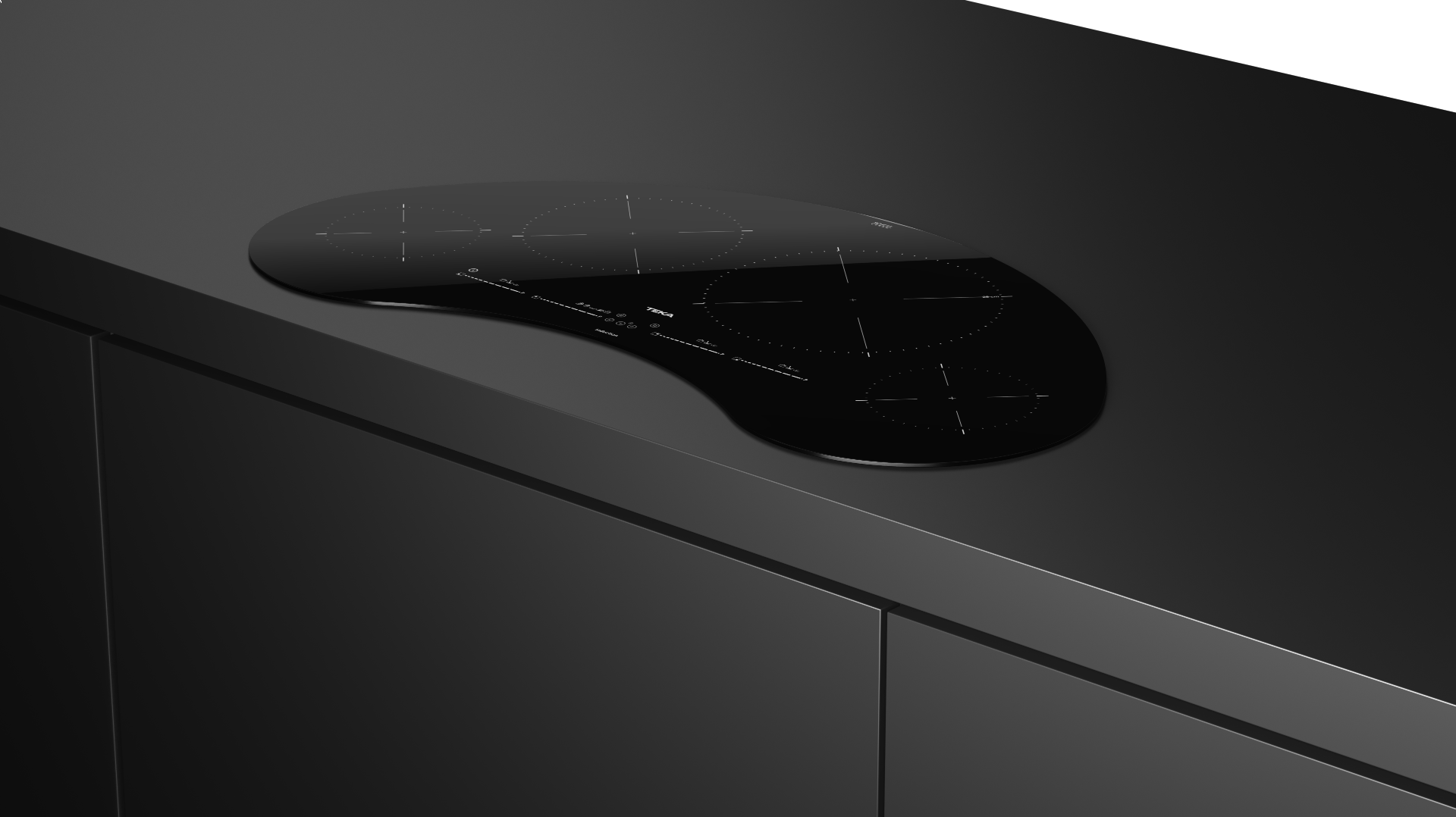 Teka Placa Inducción IKC 94628 MST BK 95 cm 4 Zonas Touch Control Multislider - Imagen 3