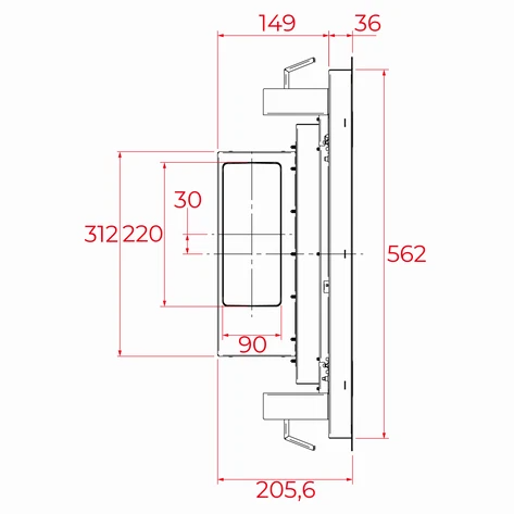 Teka Campana DHT 96340 IX Techo Inox 900mm FreshAir Aspiración Perimetral - Imagen 7