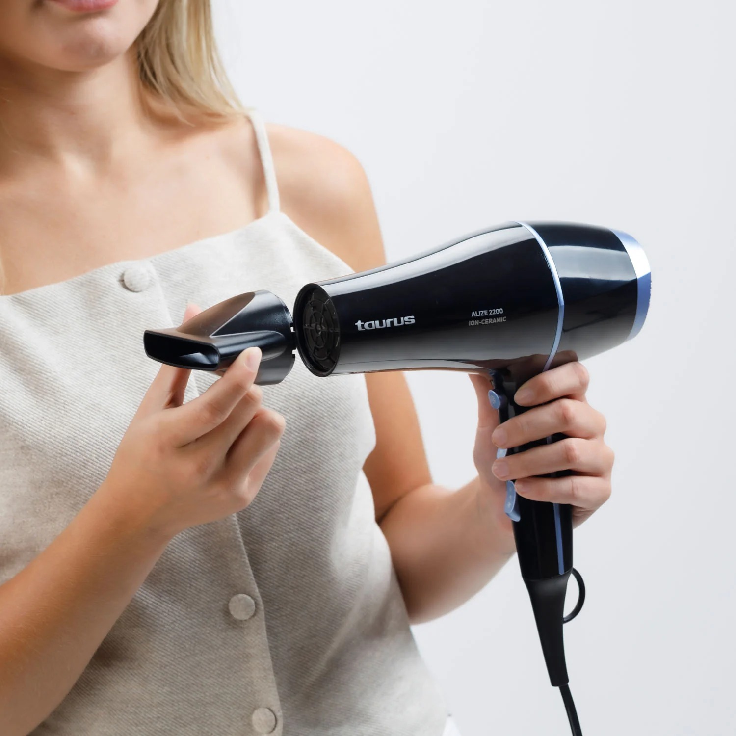 TAURUS SECADOR ALIZE 2200 ION-CERAMIC DIFUSOR 200W MOTOR DC HD2203 - Imagen 3