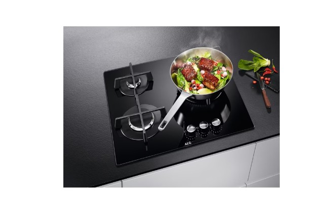 AEG ENCIMERA GAS HKB63320NB NEGRO INTEGRADO 60 CM ENCIMERA DE GAS 3 ZONA(S) - Imagen 3