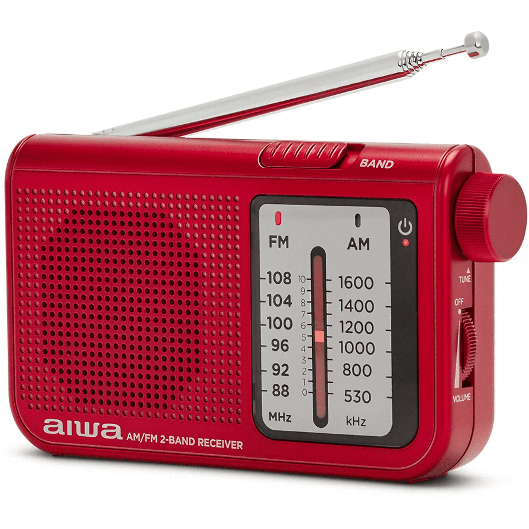AIWA RADIO PORTATIL RS-55/RD ANALOGICA ROJA - Imagen 3