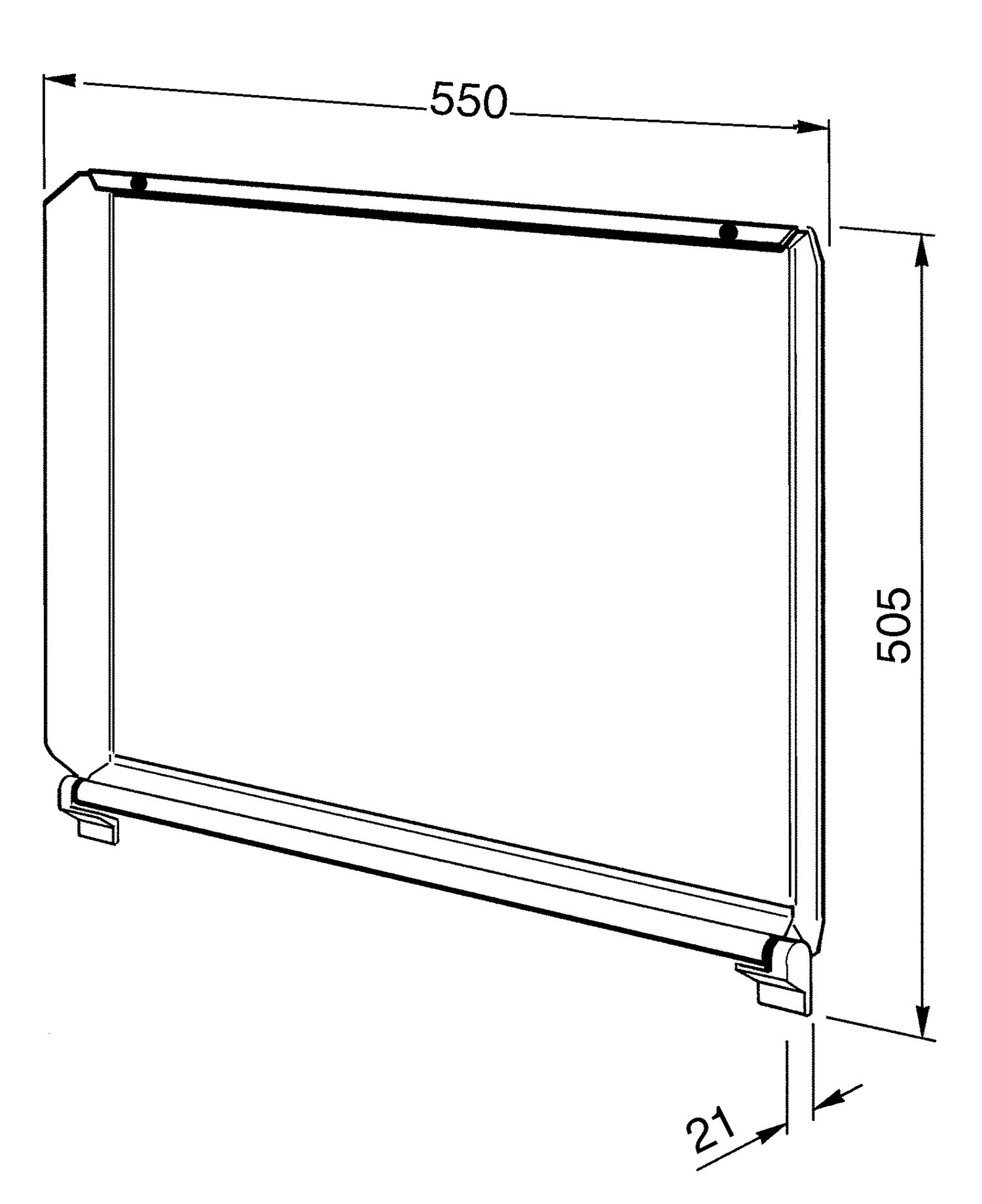 Smeg Tapa Encimera C60CNE‑2 Cover 60 cm Cristal Negro Mandos Frontales Balanceada Clase A - Imagen 2