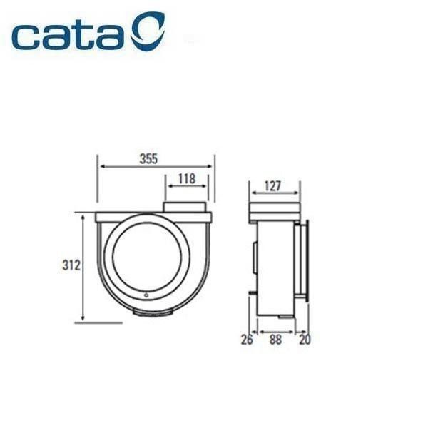 CATA EXTRACTOR 600 PLUS 2V - Imagen 2