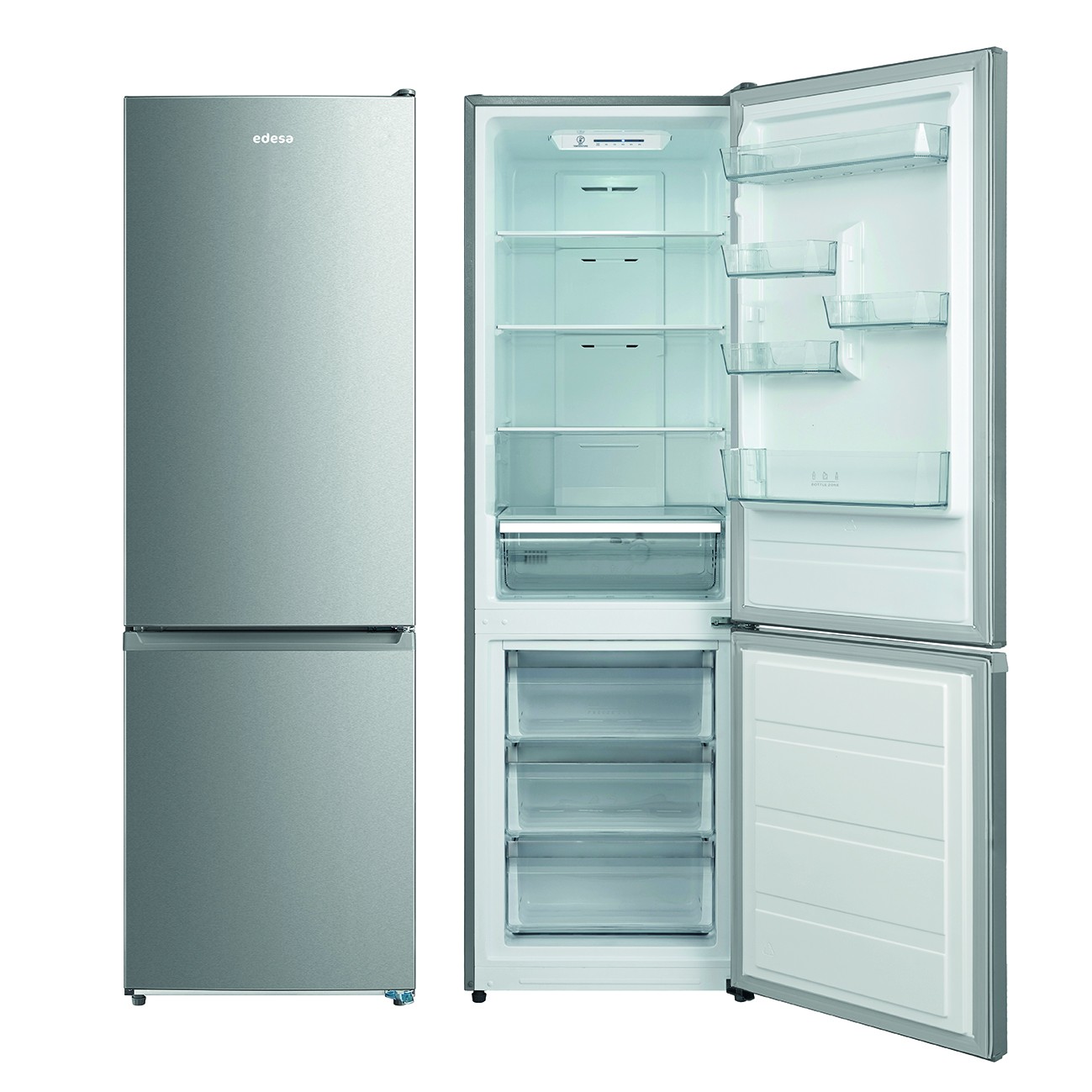 EDESA FRIGO-COMBI EFC-1821 NF EX 1,88m/INOX/N.F./CLASE E