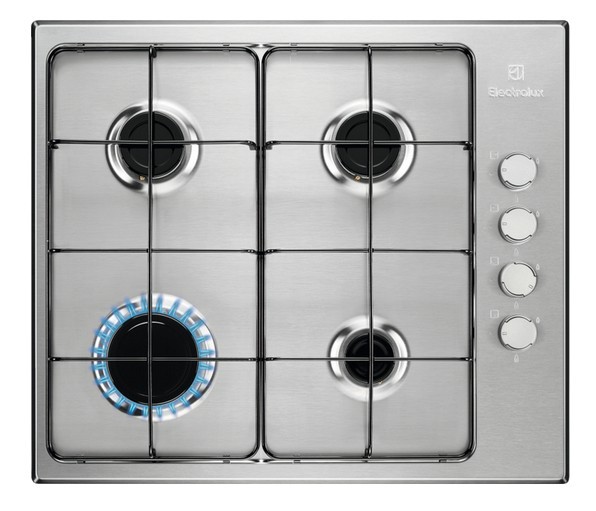 ELECTROLUX ENCIMERA GAS KGS6404SX HOBS ACERO INOXIDABLE INTEGRADO 55 CM ENCIMERA DE GAS 4 ZONA(S) - Imagen 5