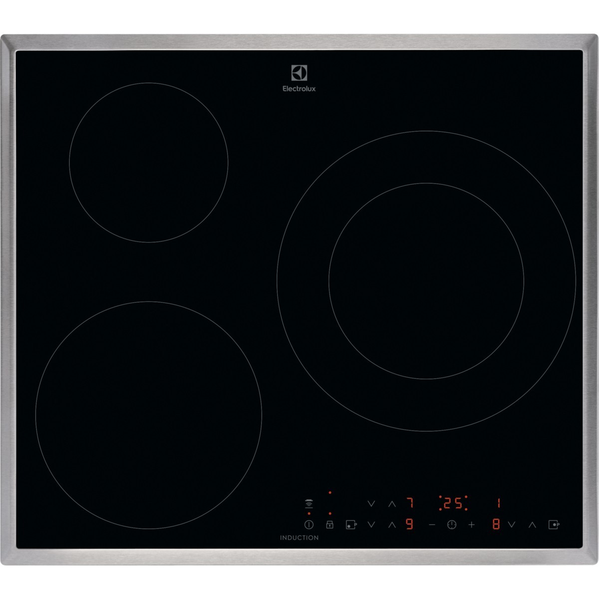 ELECTROLUX PLACA INDUCCIIN SERIE 300 LIT6346M NEGRO INTEGRADO 60 CM CON PLACA DE INDUCCIIN 3 ZONA(S) - Imagen 5