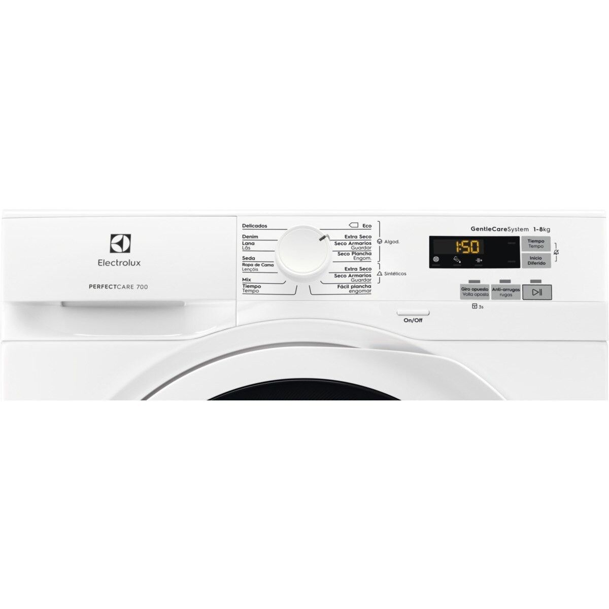 Electrolux Secadora Bomba Calor EW7H5825IB 8kg Blanca Clase A++ - Imagen 2