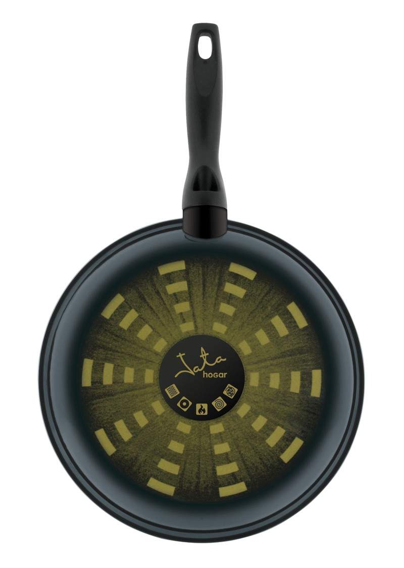 JATA SARTEN TAMBORA SEA22 22cms ESMALTADA. - Imagen 2