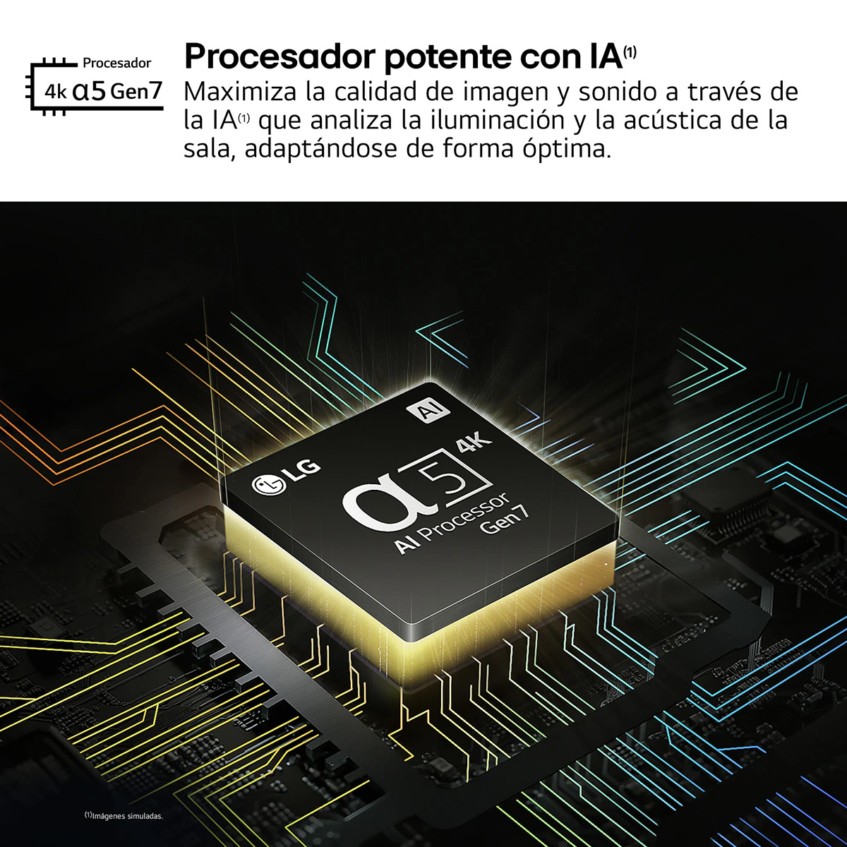 LG LED 50" 50NANO81T6A 4K SMART TV WEBOS24 IA A5 Gen7 HDR10 - Imagen 10