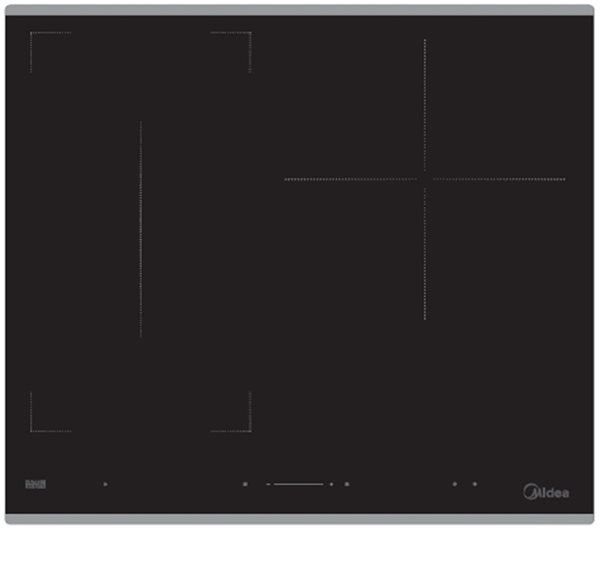 Midea Encimera Inducción MCIT7222C 3 Zonas Flex 60cm - Imagen 2