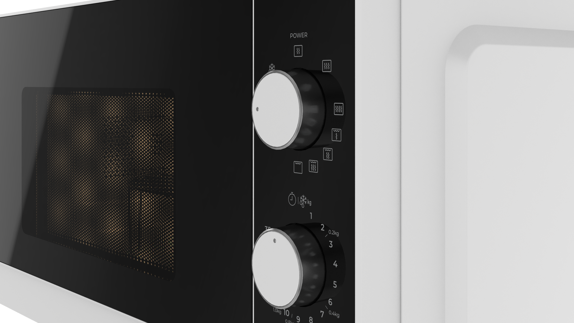 Teka Microondas MW FS20 G WH Grill 20L Blanco - Imagen 2