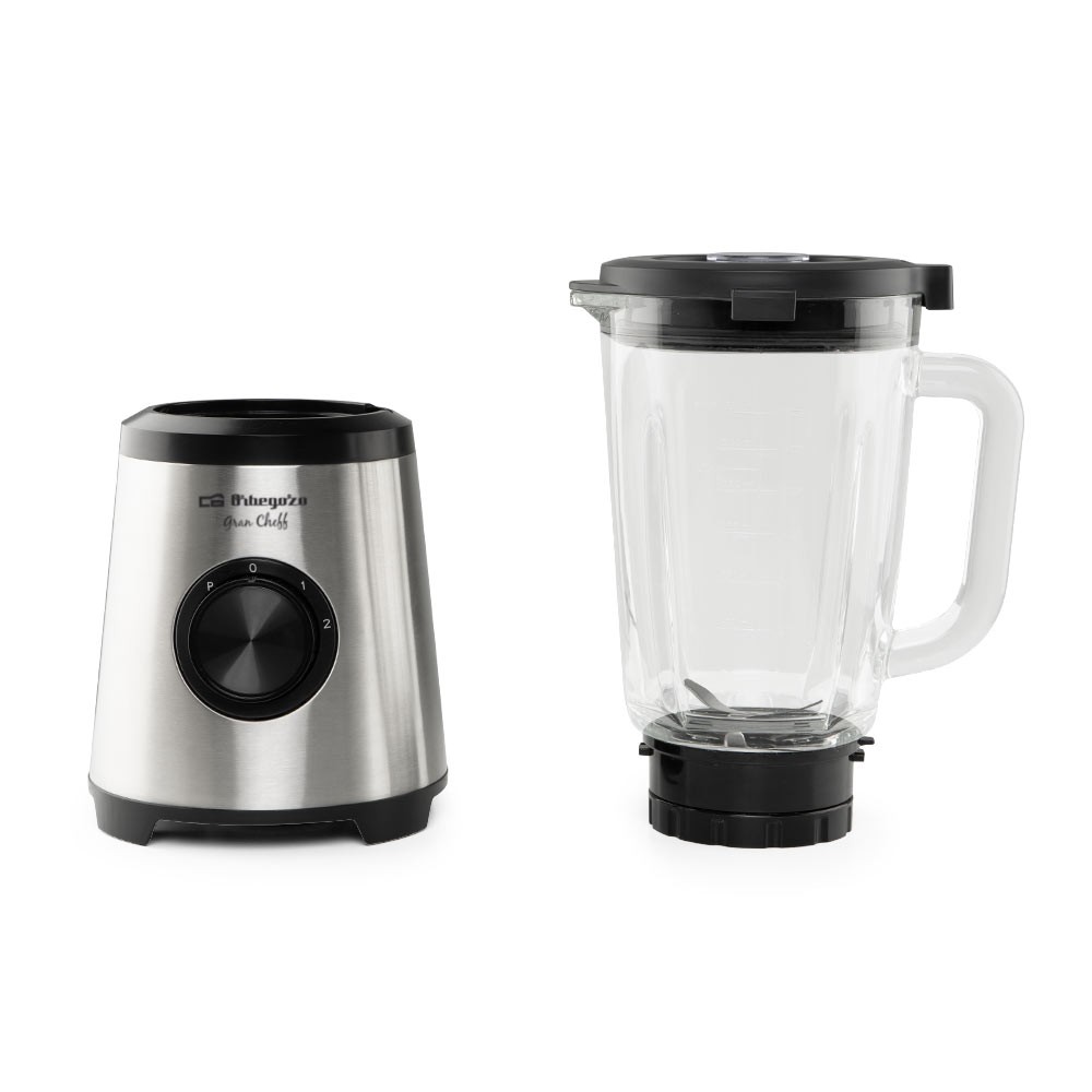 ORBEGOZO BATIDORA VASO BV-15350 1500w VASO CRISTAL INOX - Imagen 4