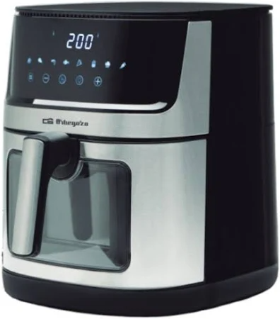 ORBEGOZO FREIDORA FDR-8020 SIN ACEITE 8L. 2000w. PUERTA CRISTAL DIGITAL - Doble resistencia- - Imagen 2