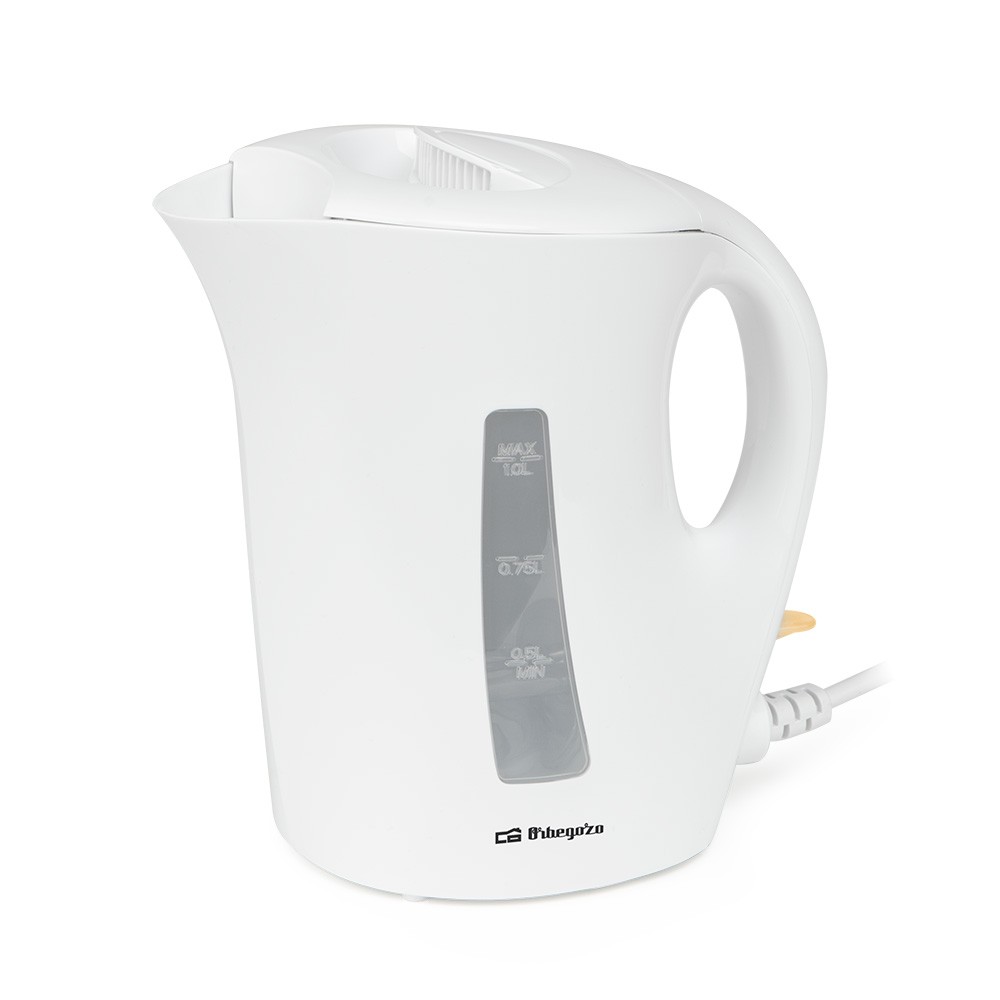 ORBEGOZO HERVIDOR DE AGUAT KT-4150 1L 1200w BLANCO - Imagen 2
