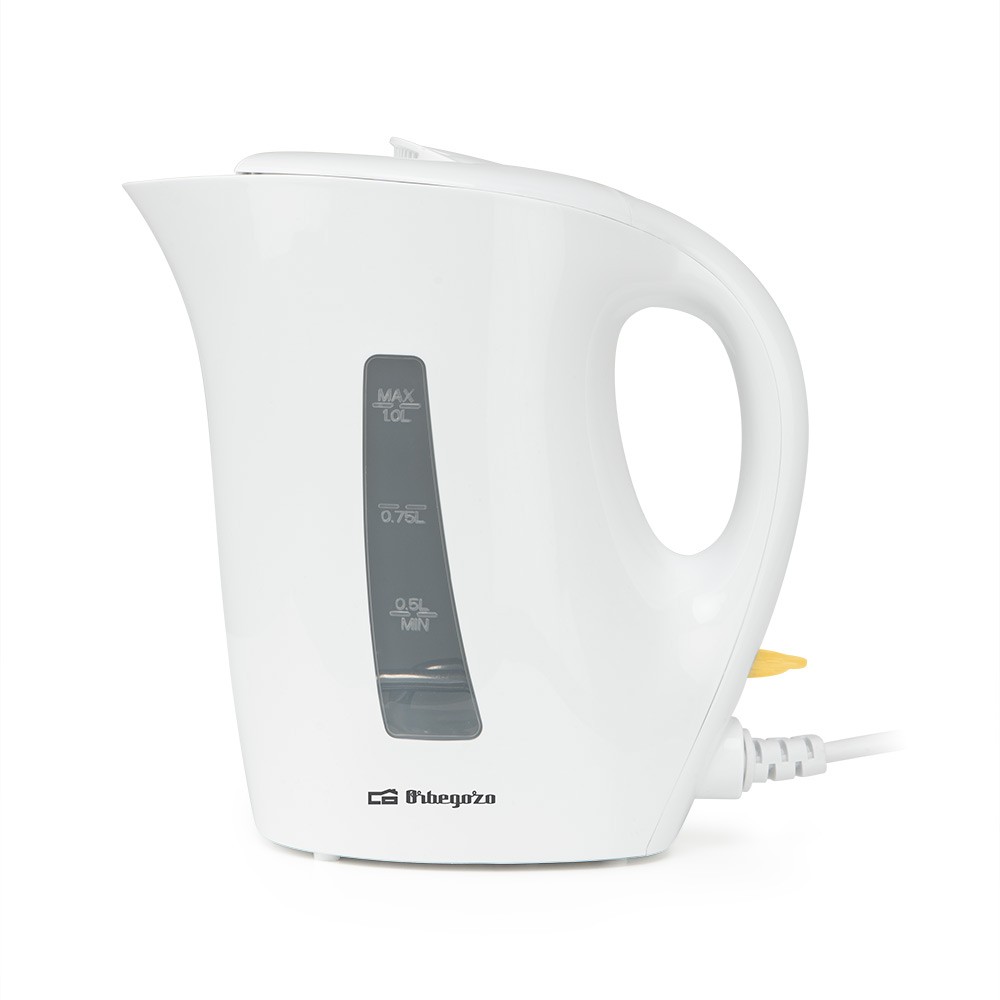 ORBEGOZO HERVIDOR DE AGUAT KT-4150 1L 1200w BLANCO - Imagen 3