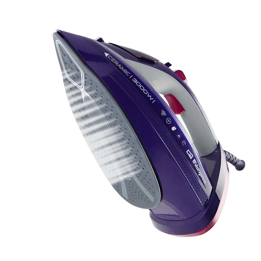 ORBEGOZO PLANCHA SV-2250 VAPOR SUELA CERAMICA 2200w. - Imagen 4