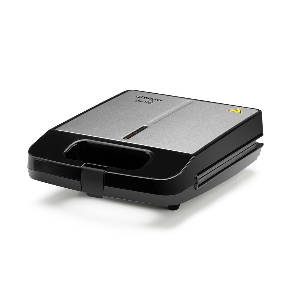 ORBEGOZO SANDWICHERA SW-7150 4 REBANADAS INOX 1400w - Imagen 2