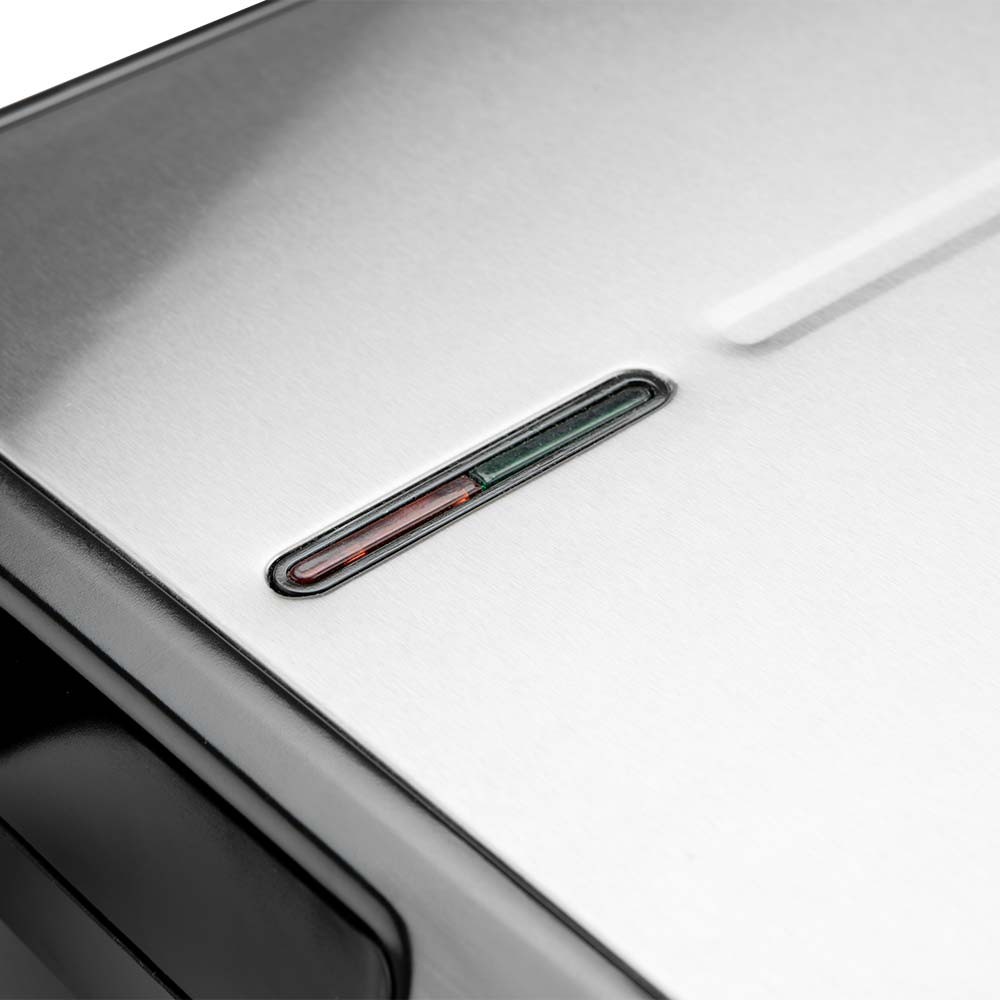 ORBEGOZO SANDWICHERA SW-7150 4 REBANADAS INOX 1400w - Imagen 3