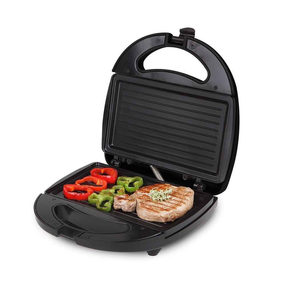ORBEGOZO SANDWICHERA SW 7250 SANDWICHERA 750 W NEGRO, GRIS - Imagen 3