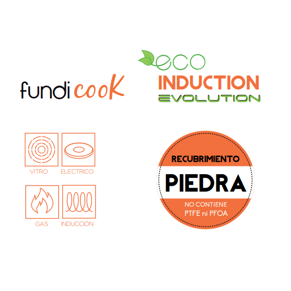 ORBEGOZO SARTEN SFB-8020 20cm/ALUMINIO FORJADO/INDUCCION - Imagen 2