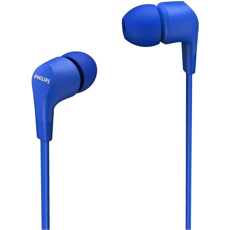 PHILIPS AURICULARES TAE-1105BL INTRAUDITIVOS COLOR AZUL - Imagen 2