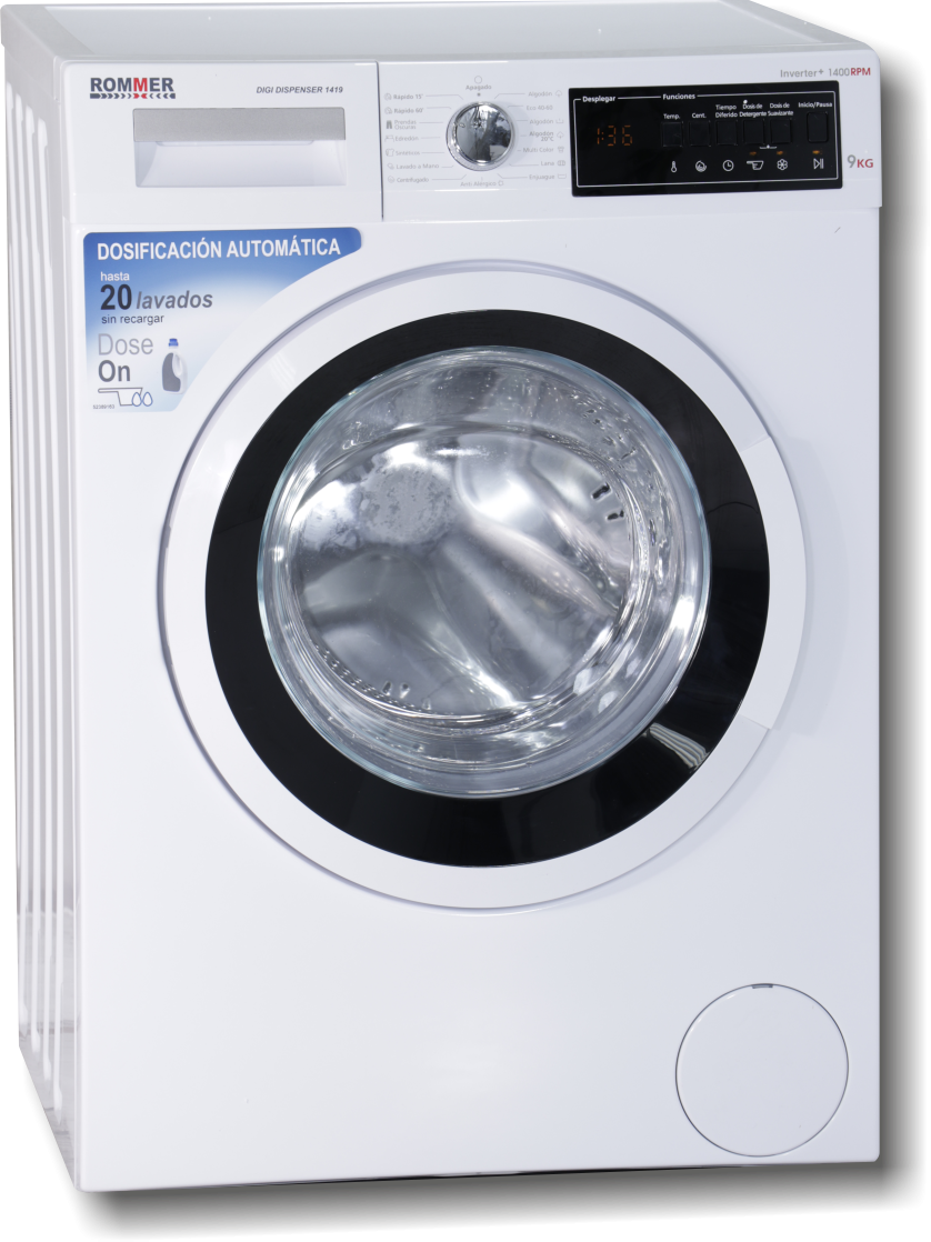 rommer-lavadora-a1419-fro9kg1400-rpm-clase-a-profesional