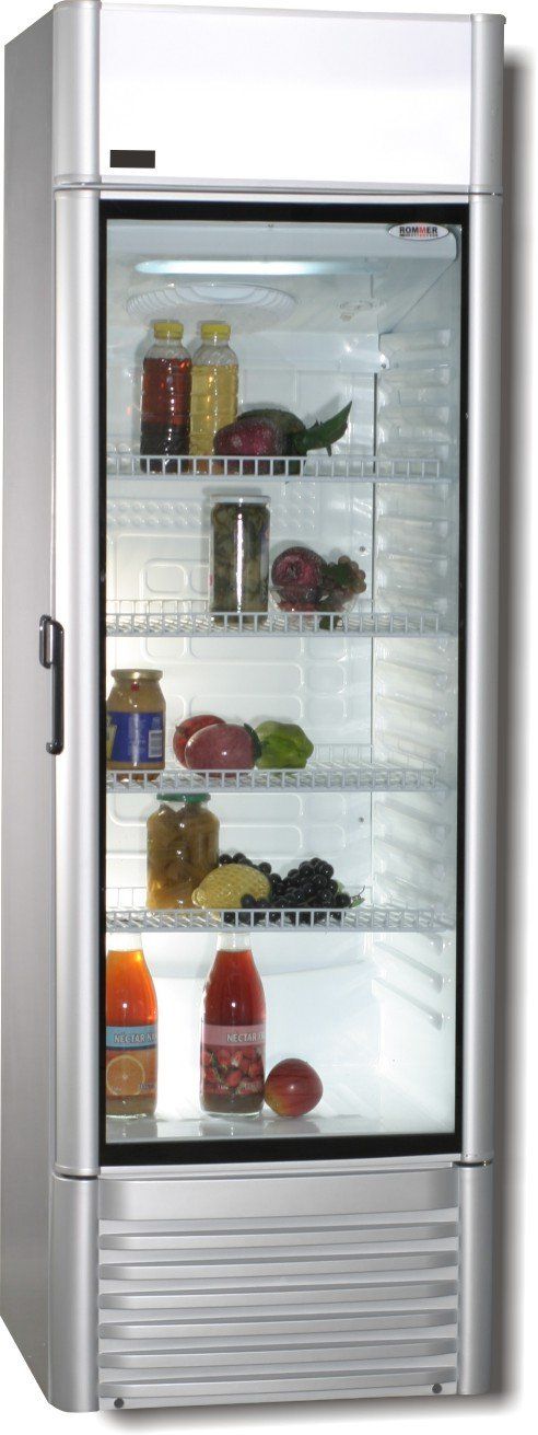 rommer-vitrina-xls280t-180m-inox-269l-clase-d