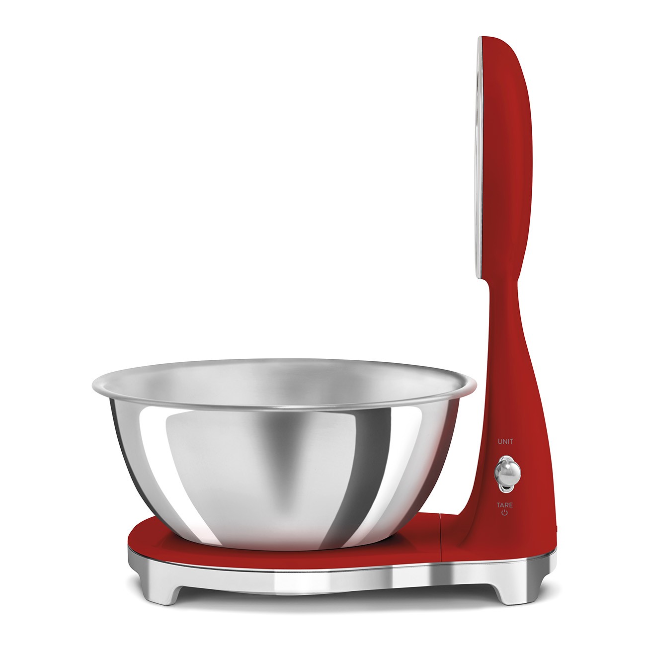 Smeg Balanza Cocina KSF01RDWW Analógica‑Digital 5 kg 50’s Style Roja - Imagen 4